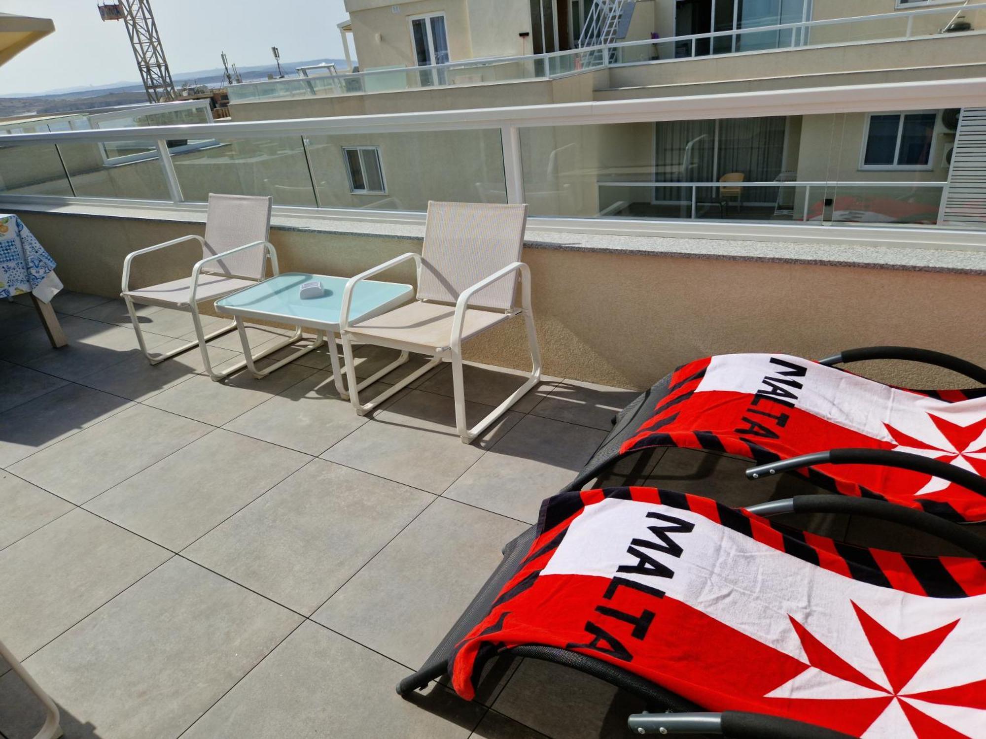 Sea View New Penthouse Terrace & Garage Parking